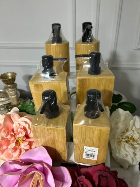 CARİNO BAMBU SIVI SABUNLUK TEKLİ