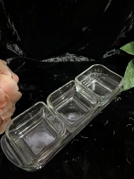 BAROQUE KAHVALTILIK 3 LÜ CAM