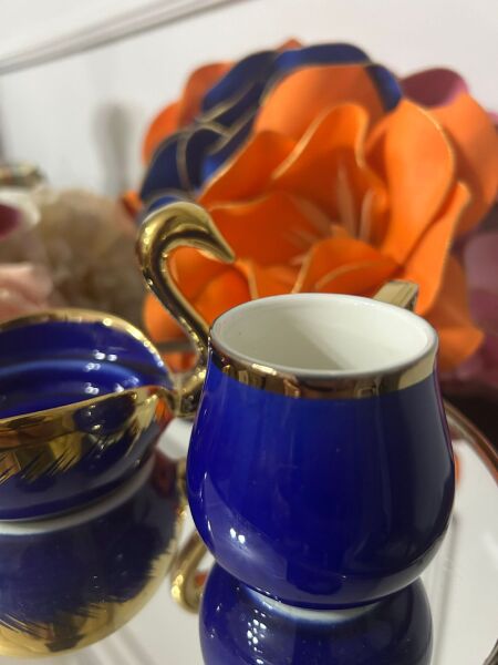 2 'Lİ KUĞULU KAHVE TAKIMI