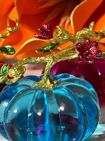 DEKORATİF RENKLİ CAM KABAK