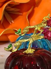 DEKORATİF RENKLİ CAM KABAK