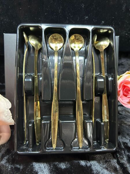 DESTİNO HOME GOLD 6 ADET NESCAFE KAŞIK