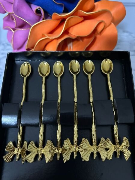 KELEBEKLİ 6 'LI ÇAY KAŞIĞI