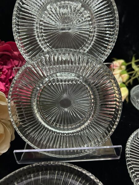 SADAF 6 'LI ÇAY TABAĞI CAM