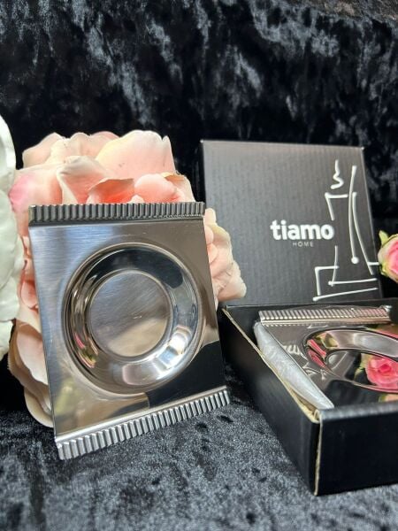 TİAMO SİLVER ÇELİK ÇAY TABAĞI