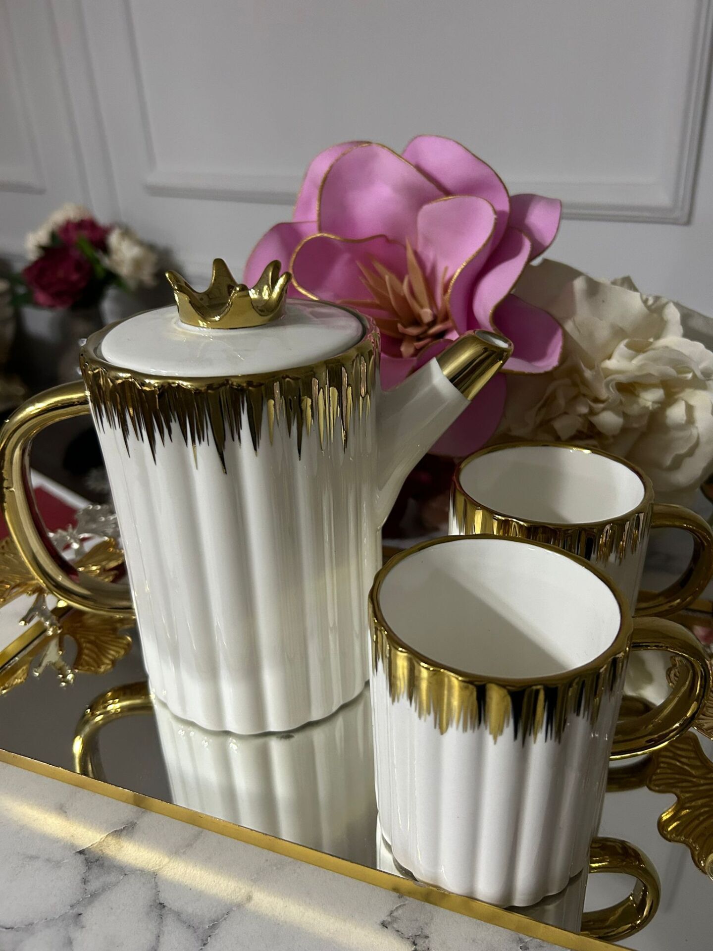 VF CARMEN ÇAY SETİ (TEPSİLİ)