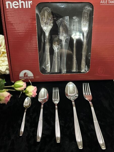 NEHİR BUKET  30 PARÇA KAŞIK ÇATAL TAKIMI