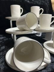 ÇAKIR Y6 - Y7 PORSELEN FİNCAN TAKIMI