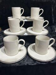 ÇAKIR Y6 - Y7 PORSELEN FİNCAN TAKIMI