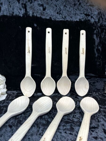 SERVİS AHŞAP  KAŞIK 21 CM