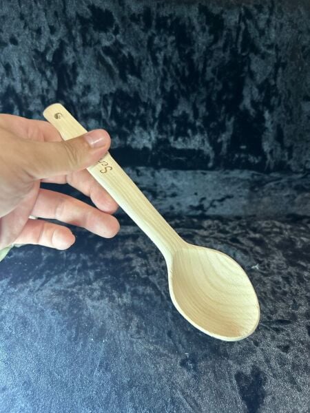 SERVİS AHŞAP  KAŞIK 21 CM