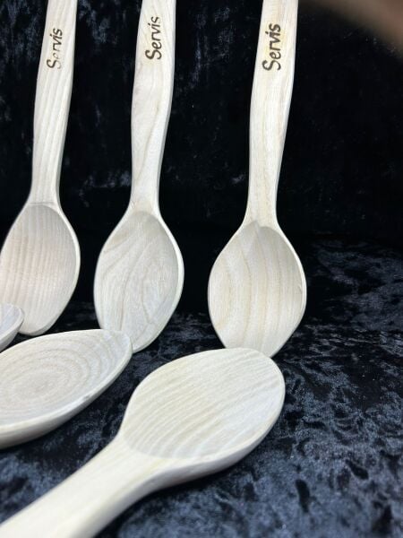 SERVİS AHŞAP KAŞIK 27 CM