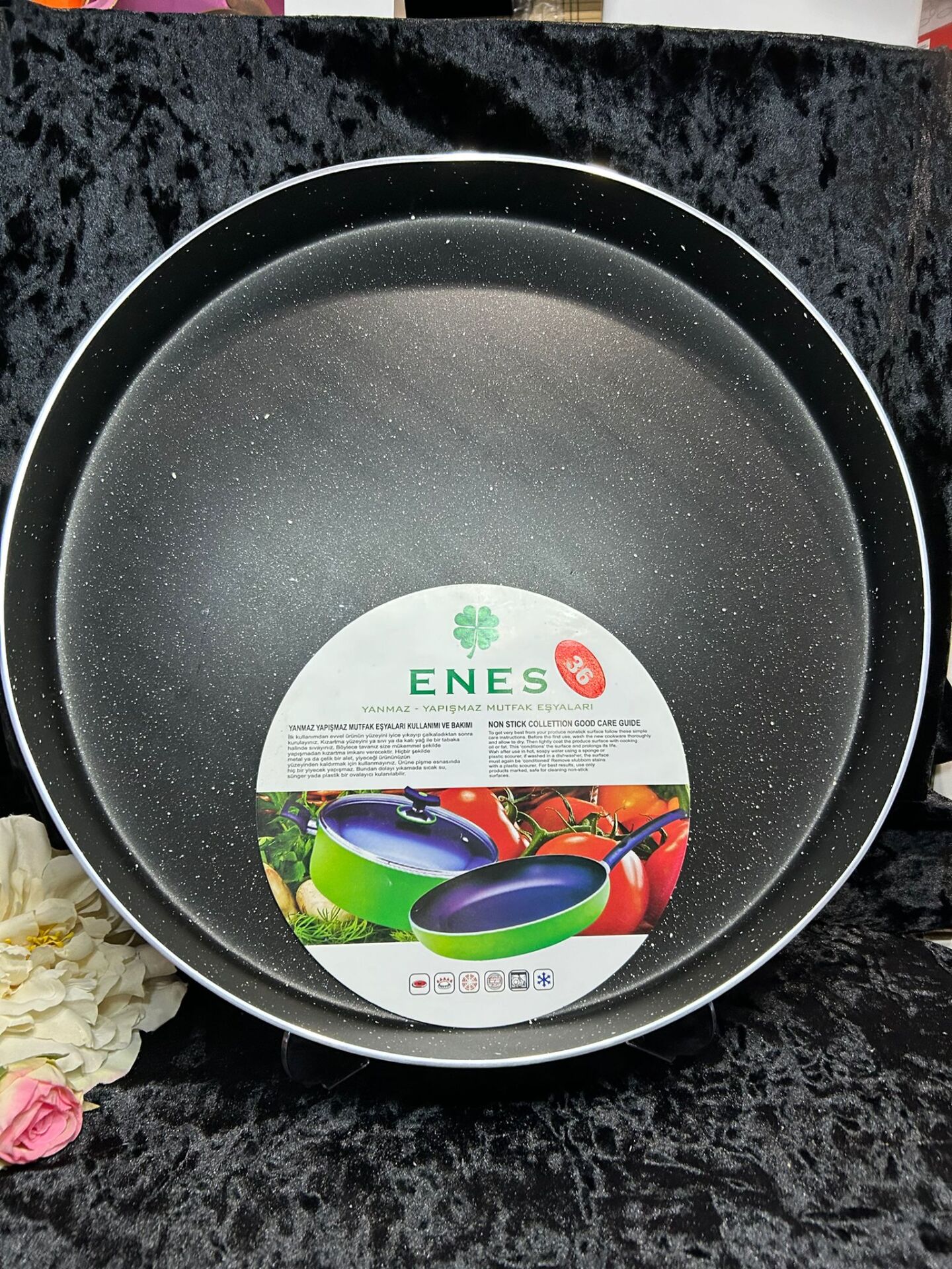 ENES FIRIN TEPSİ GRANİT NO 36 CM