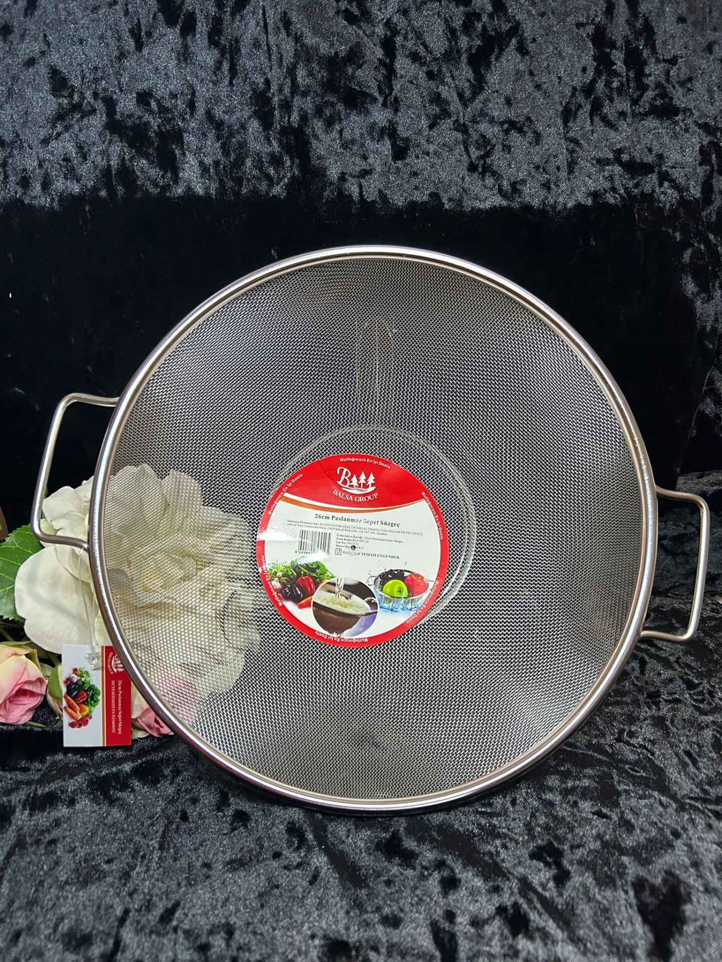 BALSA SÜZGEÇ SEPET 26 CM -