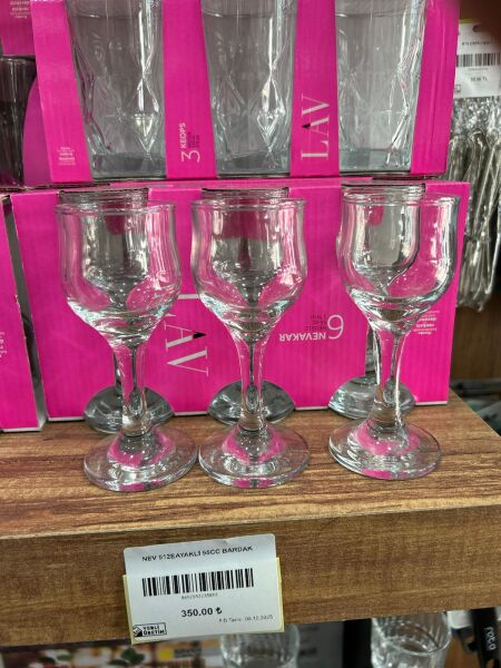 LAV NEV  512E AYAKLI 55CC KAHVE YANI BARDAK