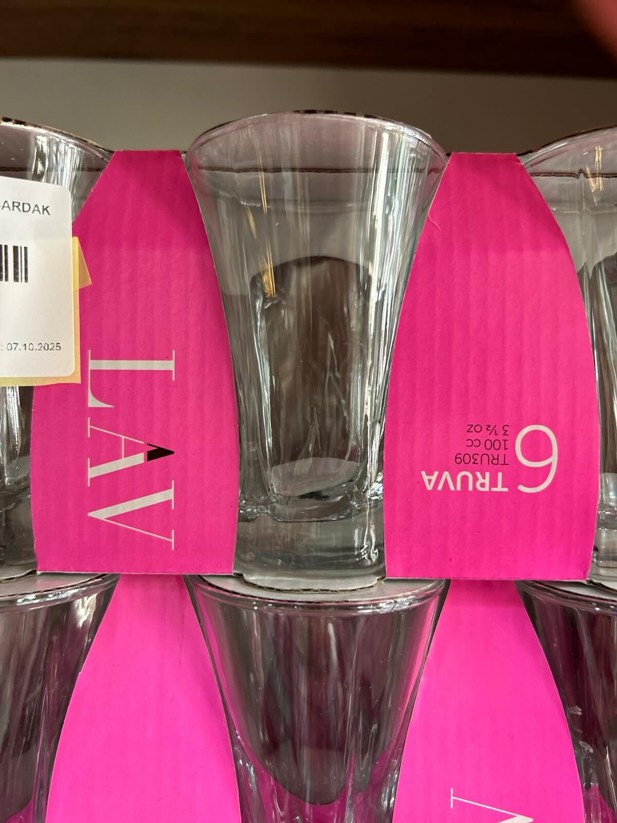 LAV TRU309E  100CC KAHVE YANI BARDAK