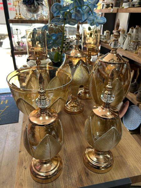 DECO VİEN 7  PARÇA AKSESUAR GOLD