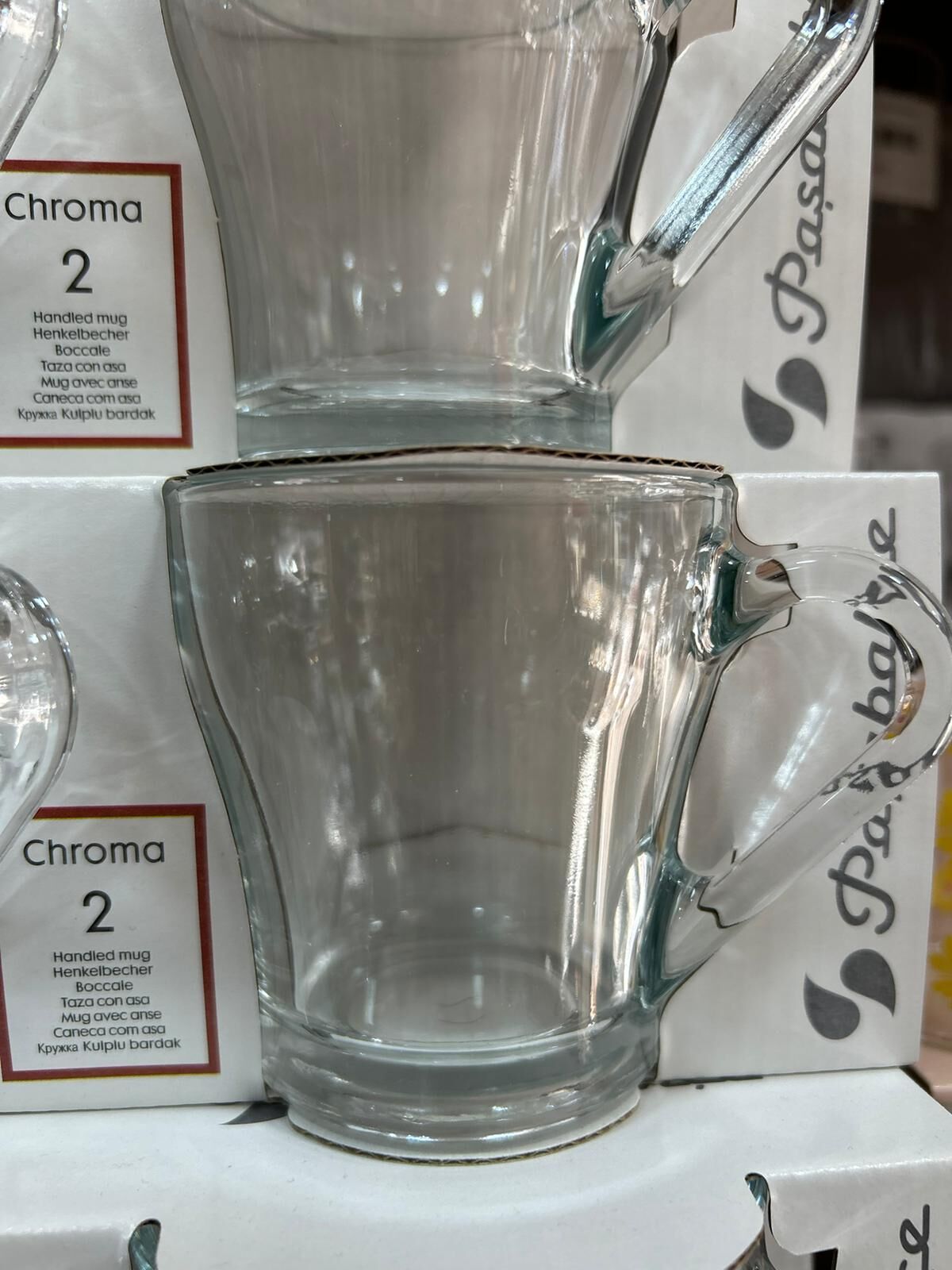 PAŞABAHÇE 2'Lİ 55233 KULPLU BARDAK ŞEFFAF