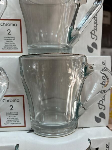 PAŞABAHÇE 2'Lİ 55233 KULPLU BARDAK ŞEFFAF