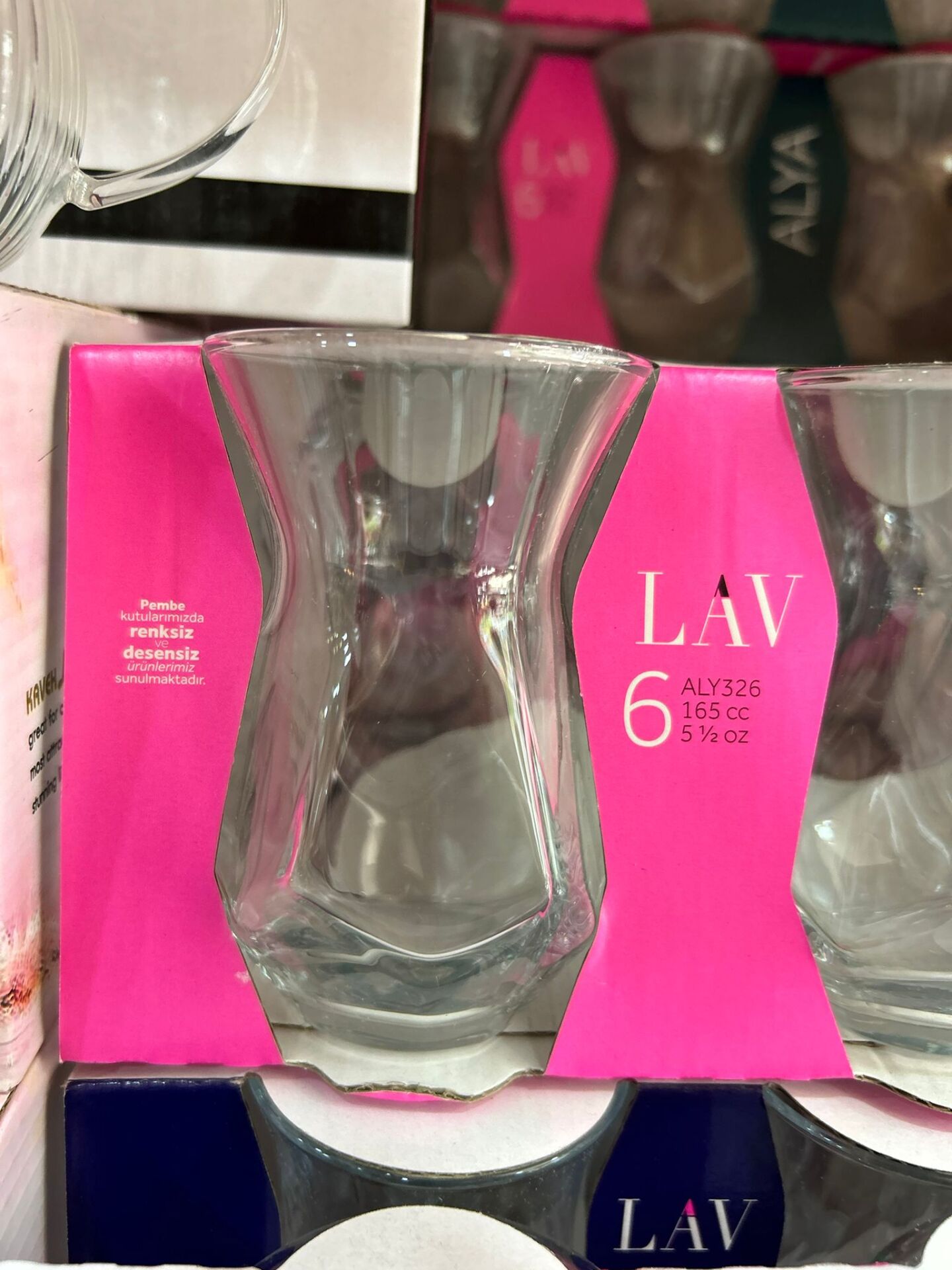 LAV 6' LI ALYA  165CC ÇAY BARDAĞI