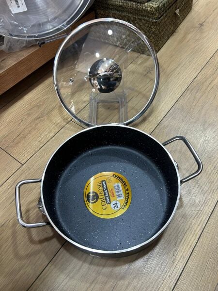 24 CM ÇEBİ HOME GRANİT BASIK TENCERE