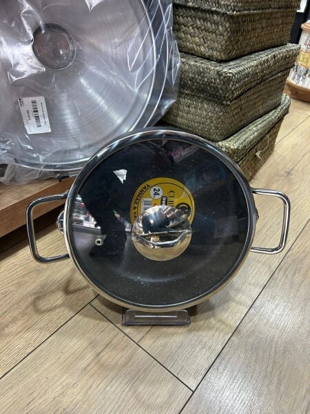 24 CM ÇEBİ HOME GRANİT BASIK TENCERE