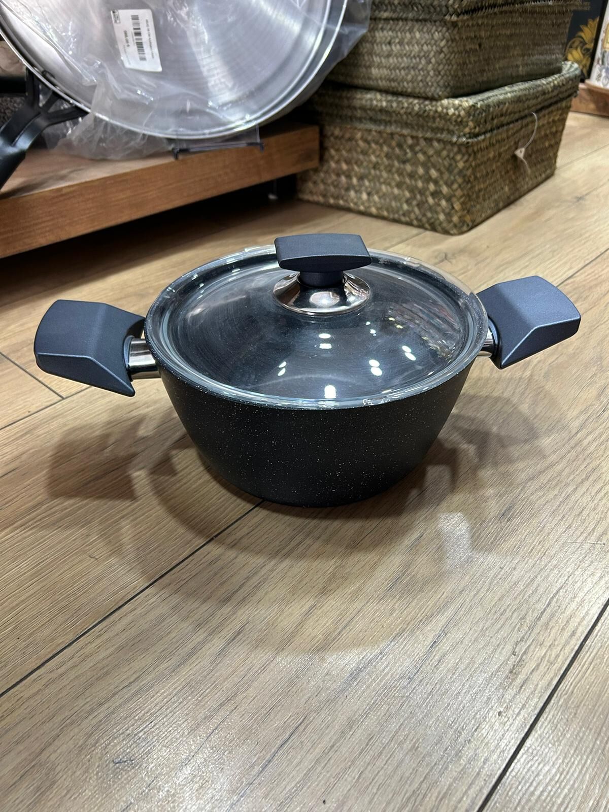 20 CM 2.50 LT VİVALDİ TENCERE GRANİT