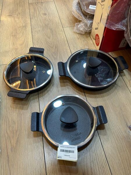 AMBOSS 3 LÜ DÖKÜM OMLET SET