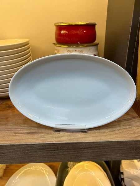 ÇAKIR PORSELEN SALATA TABAĞI (EN: 25 CM / BOY: 15 CM)