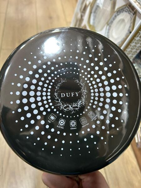 MISS BETTY BOĞAZ İÇİ SİYAH DAMALI ÇAYDANLIK