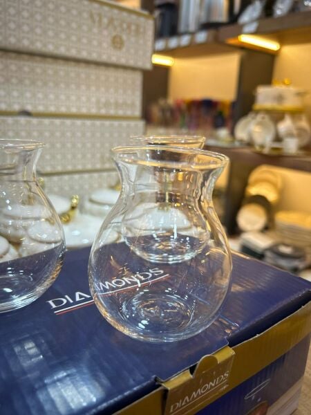 DIAMONDS 6 LI BROSİLİKAT BARDAK