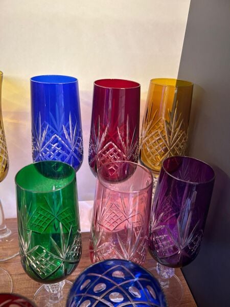 6  LI 180 ML GÖZALTI RENK BARDAK